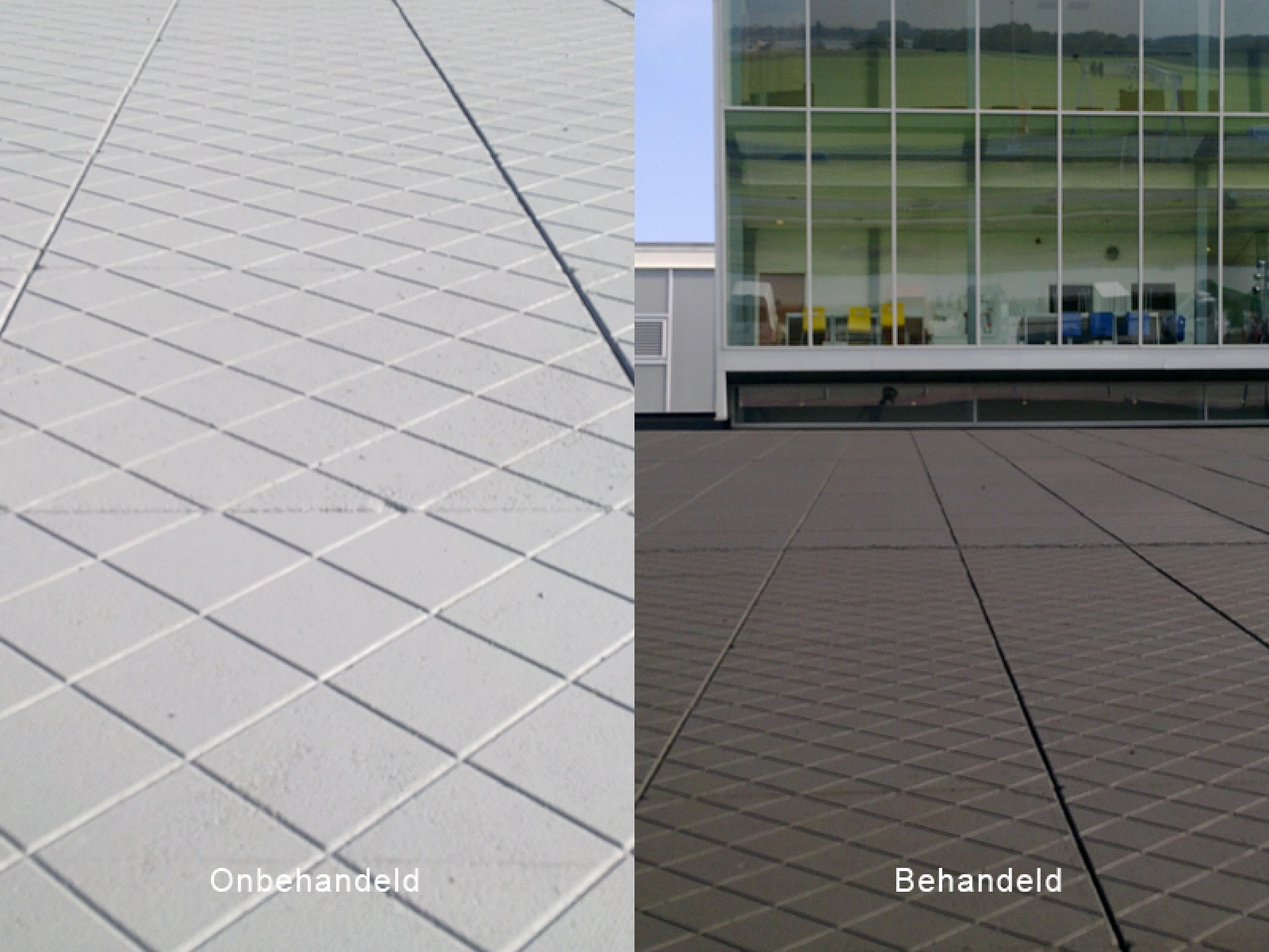 Beton kleuren en beschermen
